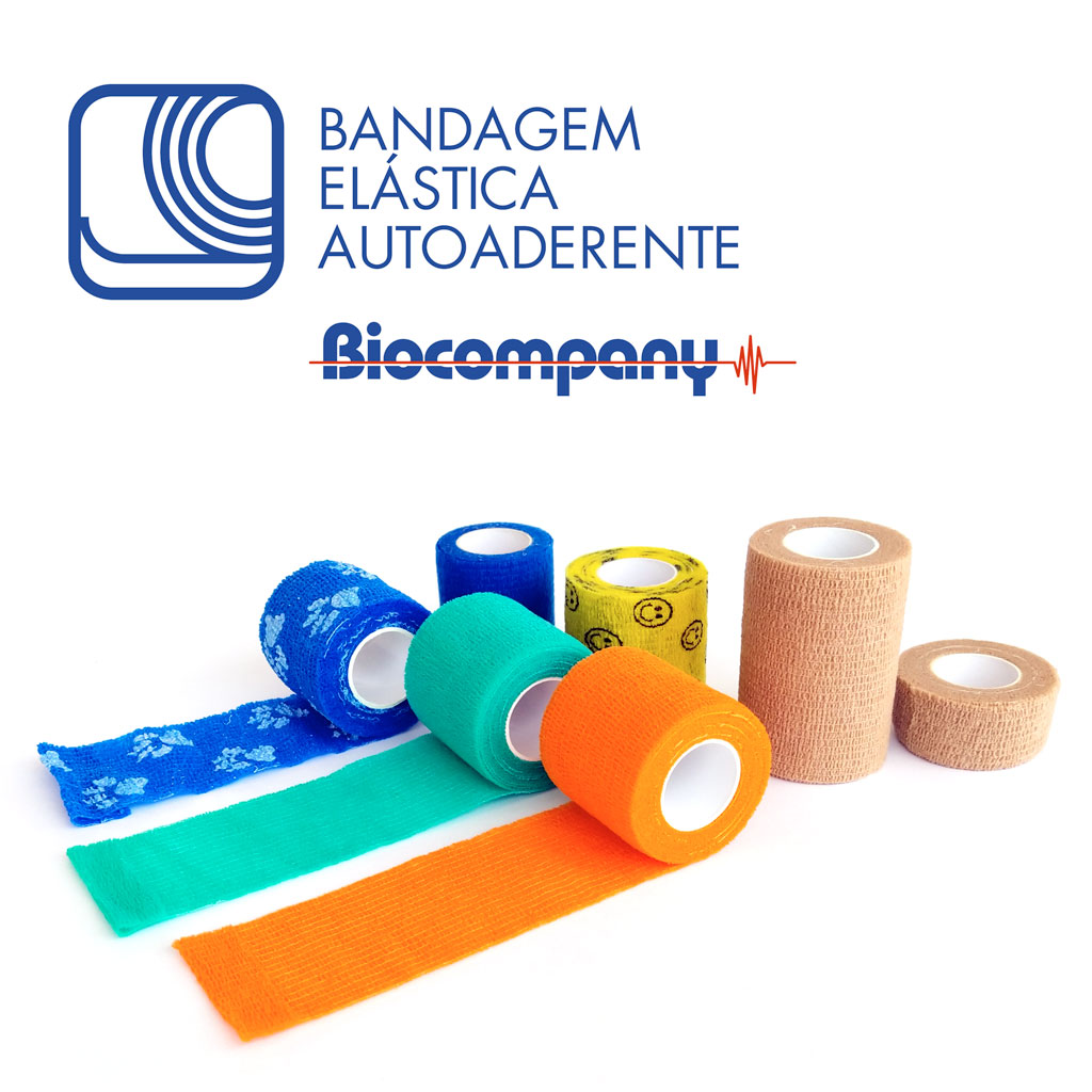 Bandagem Elástica Autoaderente Biocompany