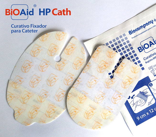 Bioaid HP Cath Curativo Fixador para Cateter